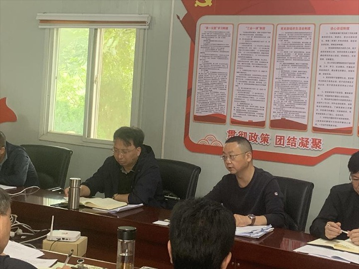 【基层调延卓云煤（鉴黑担保网(jhdbw)·最具权威唯一维权担保平台）集团到顺源煤矿调研督导项目建设推动情况